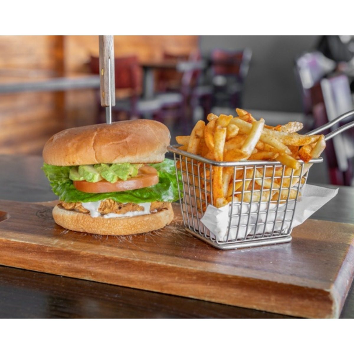 Crispy Chicken Sandwich.