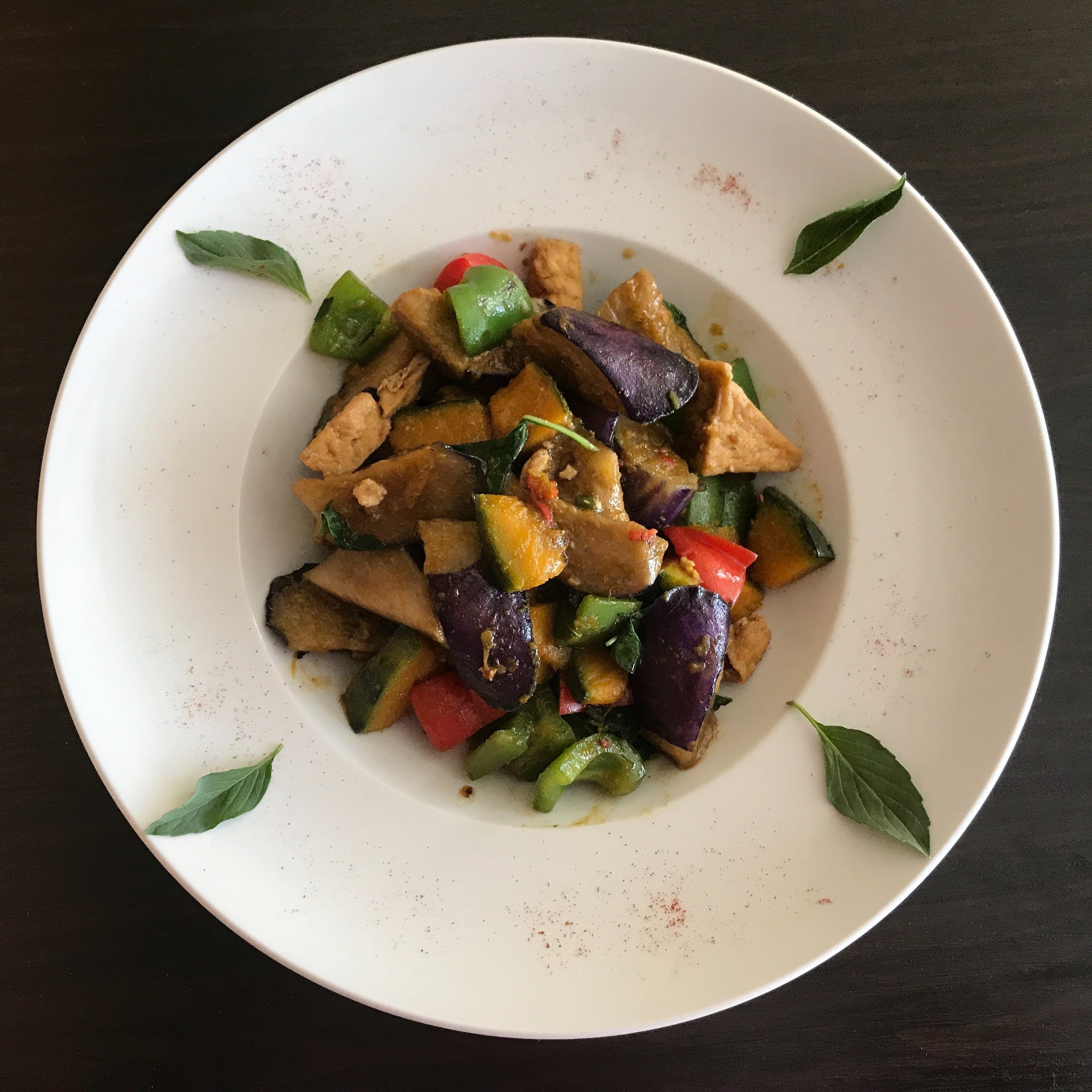 Pumpkin Eggplant Delight.