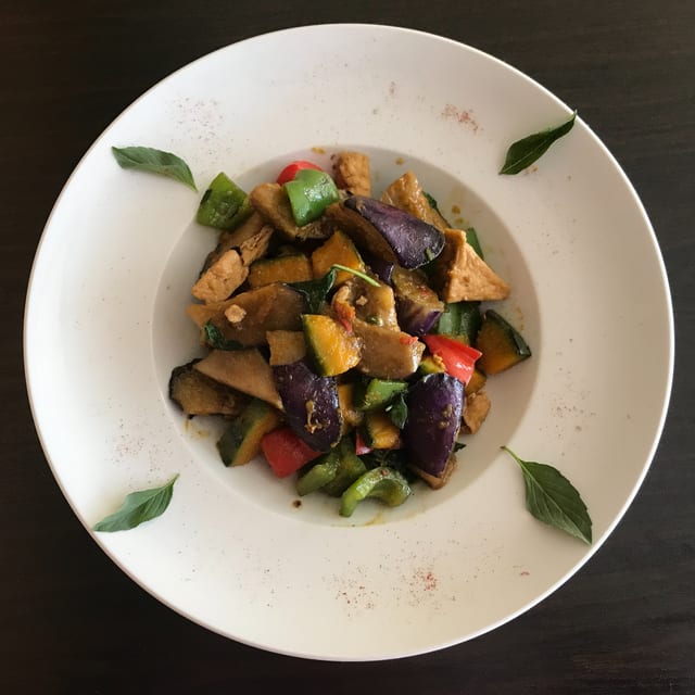 Pumpkin Eggplant Delight.