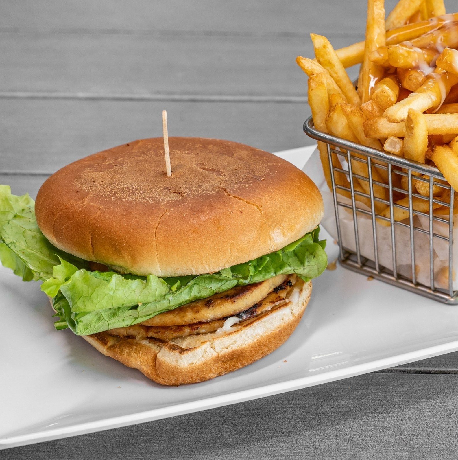 Grilled Chicken Sandwich.