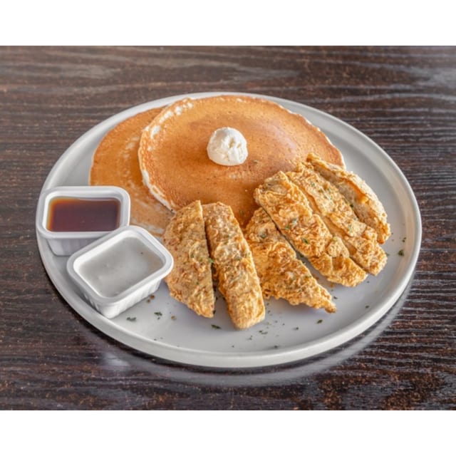 Chicken & Pancake.