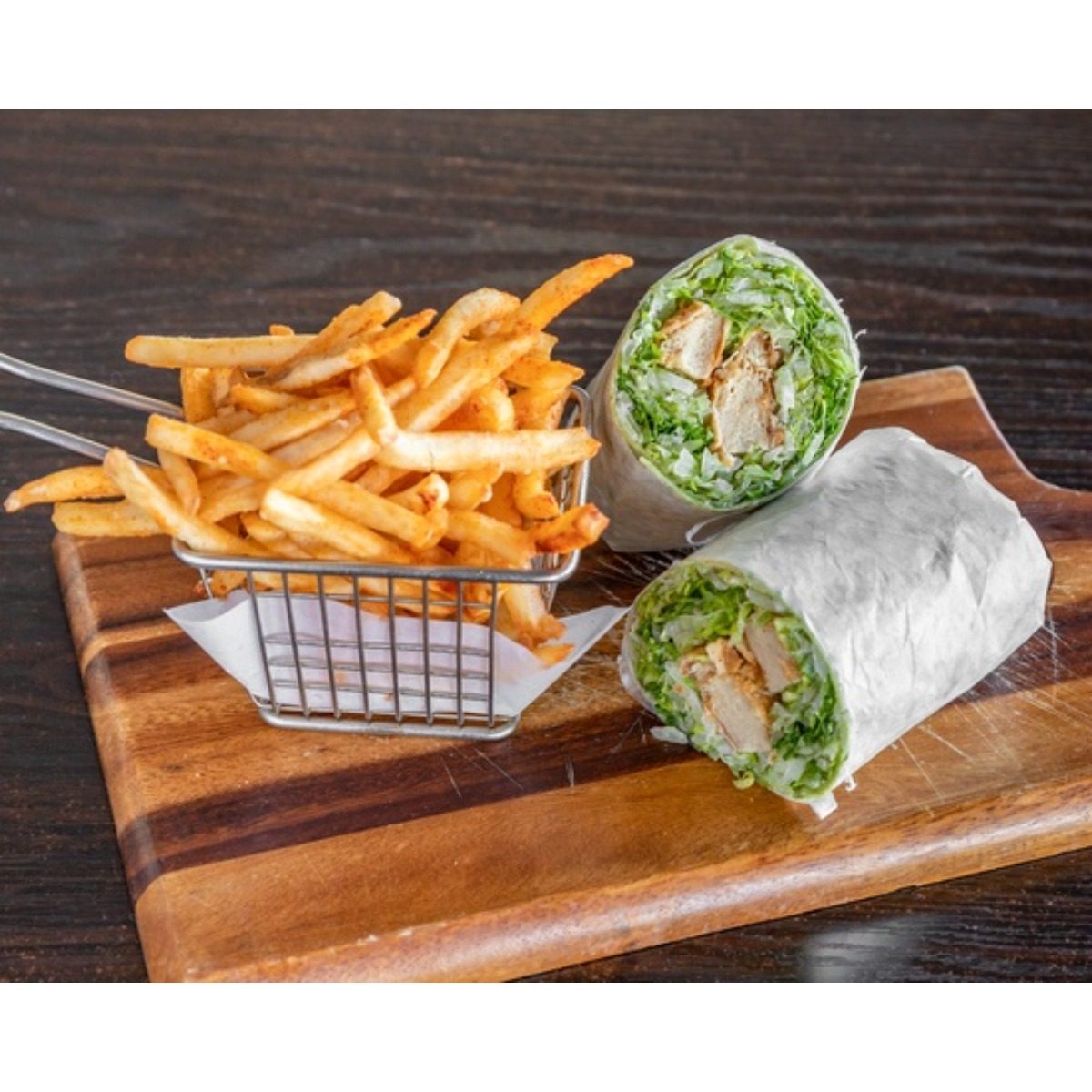 Chicken Caesar Wrap.