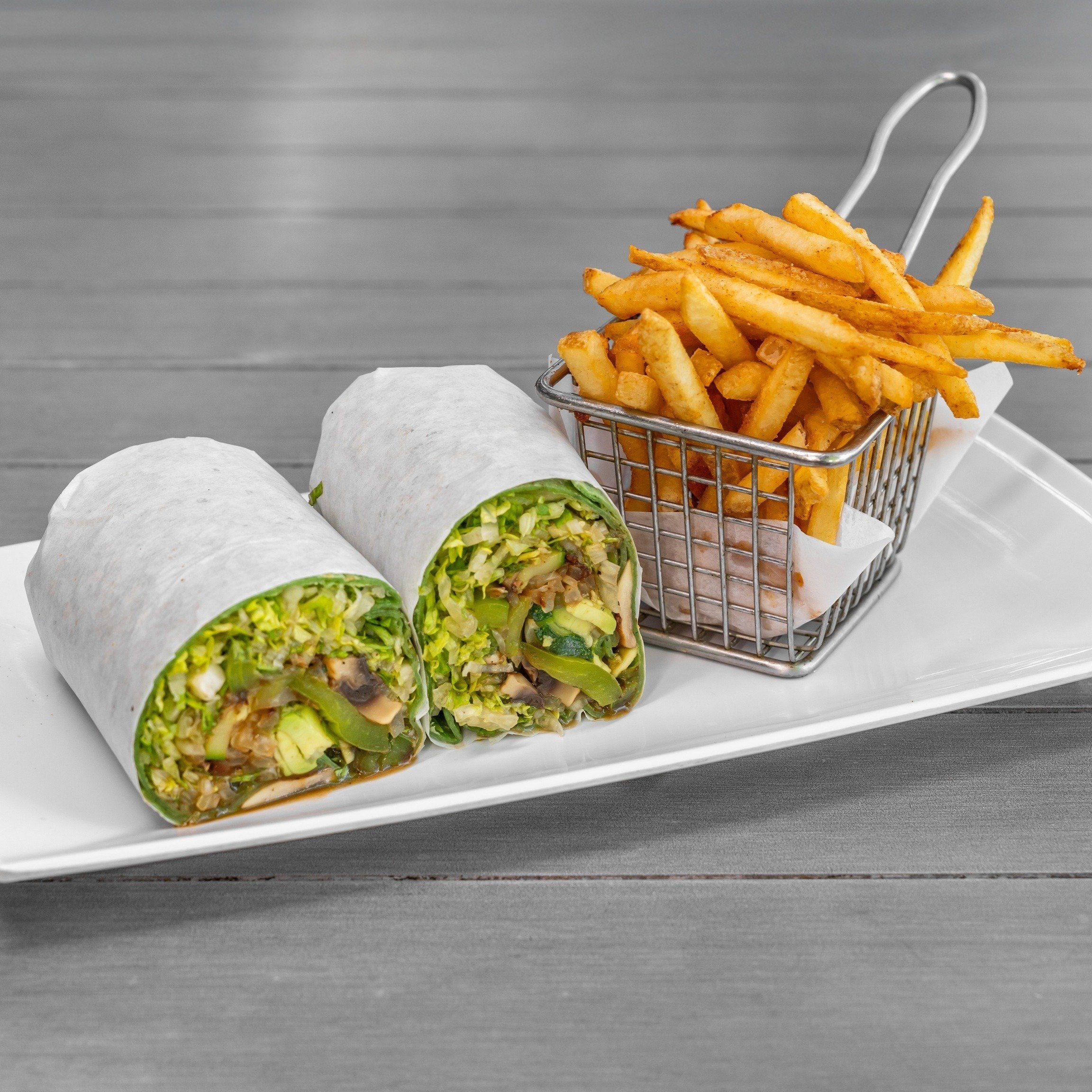 Grilled Veggies Wrap.