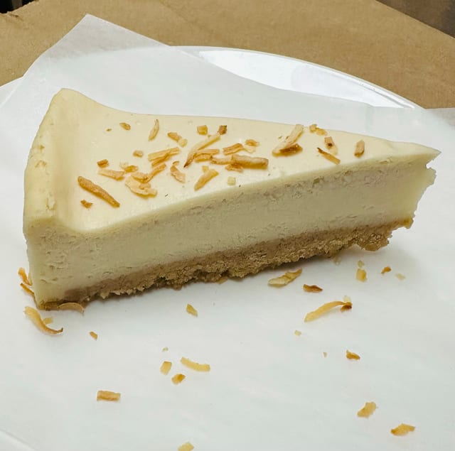 Vegan Cheesecake.